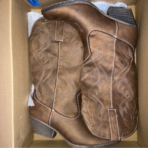 Austin Trading Company Meredith Cowgirl Boots Womens Size 7 Memory Foam Insole
